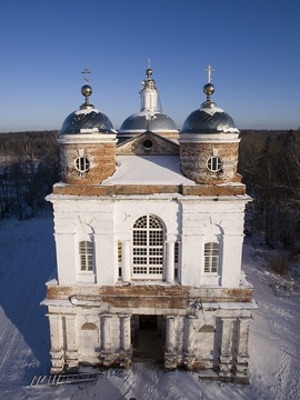 Вид на Храм с колокольни